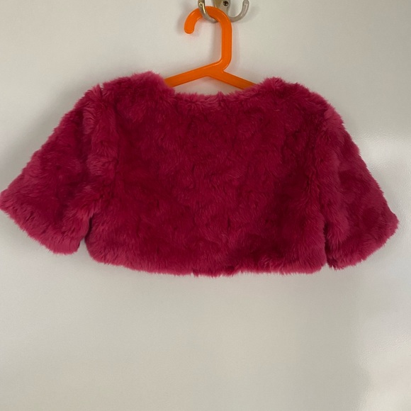 H&M Faux Fur Shrug/Bolero Size 6- 8Y. - Picture 7 of 8